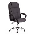Кресло BERGAMO хром (22) ткань, темно-серый, F68 TETCHAIR-19399 - фото 40098