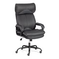 Кресло Duke metal BL кож/зам/ткань, черный/серый, 36-6/12 TETCHAIR-24989 - фото 40471