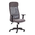 Кресло PROFIT PLT флок/ткань, серый, 29/W-12 TETCHAIR-20537 - фото 40517