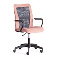 Кресло STAFF флок/ткань, розовый/серый, 137/W-12 TETCHAIR-21455 - фото 40758