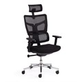 Кресло MESH-11HR ткань/сетка, черный TETCHAIR-19507 - фото 41505