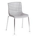 Стул SKALBERG (mod. C-084-A) металл/пластик, 46 х 56 х 79 см, Grey (серый) / Chrome (хром) TETCHAIR-19259 - фото 42318