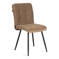 Стул обеденный Medeo велюр, 47х56х89, бежевый/черный, (Porsche 5) TETCHAIR-21849 - фото 43413