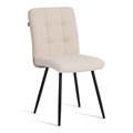 Стул обеденный Medeo флок , молочный/черный, 4, 47х56х89 TETCHAIR-24648 - фото 43669