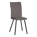 Стул обеденный La Rousse флок , серый/черный, 29, 49х50х93 TETCHAIR-24657 - фото 43685