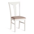 Стул - Гермес/ Hermes дерево гевея, 43х49х94см, Ivory white, ткань серая (TM-164) TETCHAIR-20121 - фото 44339