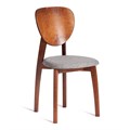 Стул DIAMANTE мягкое сидение бук, 42x42x85см, коричневый, ткань wool dimgrey, серый TETCHAIR-20564 - фото 44348