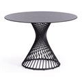 Стол BERTOIA (mod. GT21) металл/стекло, 110 х 110 х 75 см, Black (черный) TETCHAIR-20595 - фото 44508
