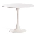 Стол TULIP (mod. 011) металл, мдф, 90 х 90 х 75 см, белый TETCHAIR-14105 - фото 44608