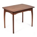 Стол CATERINA бук, мдф, 100+30x70x75, коричневый TETCHAIR-14122 - фото 44626