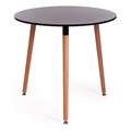 Стол MARS (mod. T1004) МДФ/дерево, 80 х 80 х 75 см , Black (черный)/ Natural (натуральный) TETCHAIR-15187 - фото 44661