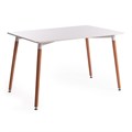 Стол JOHN (mod. T1001) МДФ/дерево, 120 х 80 х 75 см , White (Белый) / Natural (натуральный) TETCHAIR-15181 - фото 45111