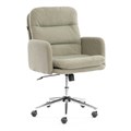 Кресло Dover хром букле, олива, barni dusty green TETCHAIR-24939 - фото 47095