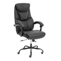 Кресло Cambridge metalBL кож/зам/ткань, черный/черный, 36-6/11 TETCHAIR-25023 - фото 47227