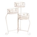 Цветочница Secret de Maison TRIO ( mod. PL08-9998 ) металл, 31х23х60см, antique white TETCHAIR-21141 - фото 48145