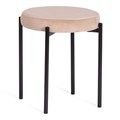 Табурет REVO (mod. 7034) ткань/металл, 44 х 44 х 47 см, бежевый barkhat 5/черный TETCHAIR-20644 - фото 48715