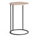 Журнальный стол Mone МДФ/металл, 45х45х70,5 см, дуб беленый/черный TETCHAIR-21387 - фото 48775