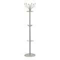 Вешалка Bara (mod. GH-8606) металл/хром/мрамор, 37 x 37 x 175 см, white (белый) / grey (серый) TETCHAIR-21440 - фото 48786