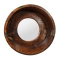 Зеркало Secret De Maison PLATE ( mod. FS-2154) дерево манго, Dia 53, Г 12 cm, коричневый TETCHAIR-13534 - фото 48818