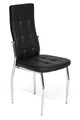 Стул ELFO ( mod.35 ) металл/экокожа, 45х53х100х47см, хром/черный TETCHAIR-11418 - фото 49995