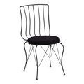 Стул LALITA (mod. 172) металл/ткань,  44 х 51.5 х 85 см, Black (черный) TETCHAIR-19472 - фото 50062