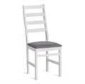 Стул ROSARIO Многослойная фанера, 39 х 39 х 99 см, white, ткань тёмно-серая (150) TETCHAIR-19820 - фото 50099