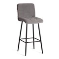 Барный стул  Medeo/Медео велюр, серый, 29, 45х56х113 см TETCHAIR-24910 - фото 51140