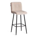 Барный стул  Medeo/Медео велюр, бежевый, 7, 45х56х113 см TETCHAIR-24911 - фото 51157