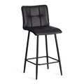Полубарный стул  Bari/Бари экокожа , черный, 42х55х99 см TETCHAIR-24915 - фото 51221