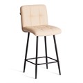 Полубарный стул  Medeo/Медео экокожа , бежевый, 42х56х102 см TETCHAIR-24920 - фото 51306