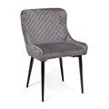 Стул ELI (mod. 8202) металл/ткань, 53x61,5x83 см, серый (G-062-40)/черный TETCHAIR-13606 - фото 51338