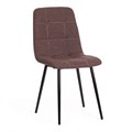 Стул CHILLY MAX  ткань/металл, 45 х 54 х 90 см , темно-коричневый 01/черный TETCHAIR-17274 - фото 51552