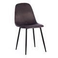 Стул BREEZE (mod. 4724) Велюр/металл , 44 х 53 х 87 см, Dark grey (темно-серый) HLR24 / черный TETCHAIR-19187 - фото 51602