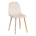 Стул BREEZE (mod. 4724) Велюр/металл , 44 х 53 х 87 см, Light beige (светло-бежевый) HLR1 / натуральный TETCHAIR-20088 - фото 51758
