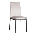 Стул CAPRI (mod. 39) металл, вельвет, 49.5 х 41 х 93,5 см, Light grey (светло-серый) HLR14 / черный TETCHAIR-20552 - фото 51942