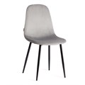 Стул BREEZE (mod. JSC-58) Велюр/металл , 44 х 53 х 86 см, grey (серый) HLR 19 / черный TETCHAIR-21135 - фото 51988