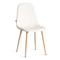 Стул BREEZE (mod. JSC-58) Велюр/металл , 44 х 53 х 86 см, Light beige (светло-бежевый) HLR1 / натуральный TETCHAIR-21211 - фото 52067