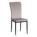 Стул VERTER (mod. BC577-DC) металл, флок, 41 х 52 х 95 см, Light grey (светло-серый) HLR14 / черный TETCHAIR-21248 - фото 52126