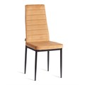 Стул Easy (mod. JSC02-1) металл, флок, 41 х 52 х 96 см, brown (золотисто - коричневый) HLR12 / черный TETCHAIR-21258 - фото 52194