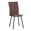 Стул обеденный La Rousse ткань рогожка, коричневый/черный, 3М7-147, 49x50x93 см TETCHAIR-21648 - фото 52235
