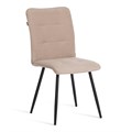 Стул обеденный Bari флок , бежевый/черный, 7, 46х55х89 TETCHAIR-24643 - фото 52496