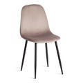 Стул BREEZE (mod. 4724) Велюр/металл , 44 х 53 х 87 см, Coffee (кофейный) HLR9 / черный TETCHAIR-24670 - фото 52543