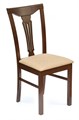 Стул - Гермес/ Hermes дерево гевея, 43х49х94см, Cappuchino , ткань песочная (Jaffy 104-58) TETCHAIR-9241 - фото 52858