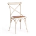 Стул CROSS (mod.CB2001) дерево вяз, 49.5*53.5*87, Белый (butter white) TETCHAIR-10978 - фото 52934