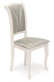 Стул Opera ( OP-SC ) / 1 шт. в упаковке дерево гевея, 45х53х97см, ivory white (слоновая кость 2-5), ткань бирюзовая (H180-19) TETCHAIR-19446 - фото 53236
