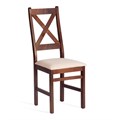 Стул CROSSMAN NEW, Многослойный березовый шпон, 41х40x100 см, cappuchino/велюр бежевый TETCHAIR-21625 - фото 53400