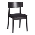 Стул THOR дерево вяз/ткань лен, черный/черный лен, 50х48х81,5 см TETCHAIR-24401 - фото 53545