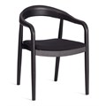Стул BALDUR дерево вяз/ткань лен, черный/черный лен, 49х52х76,5 см TETCHAIR-24405 - фото 53600