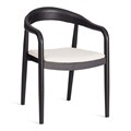 Стул BALDUR дерево вяз/ткань лен, черный/бежевый лен, 49х52х76,5 см TETCHAIR-24406 - фото 53612