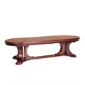 Стол VERSAL овальный бук, мдф, 300 (350/400) х 110 х 78 см, Tobacco TETCHAIR-20567 - фото 54480